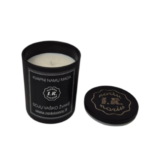 sojų vaško žvakė