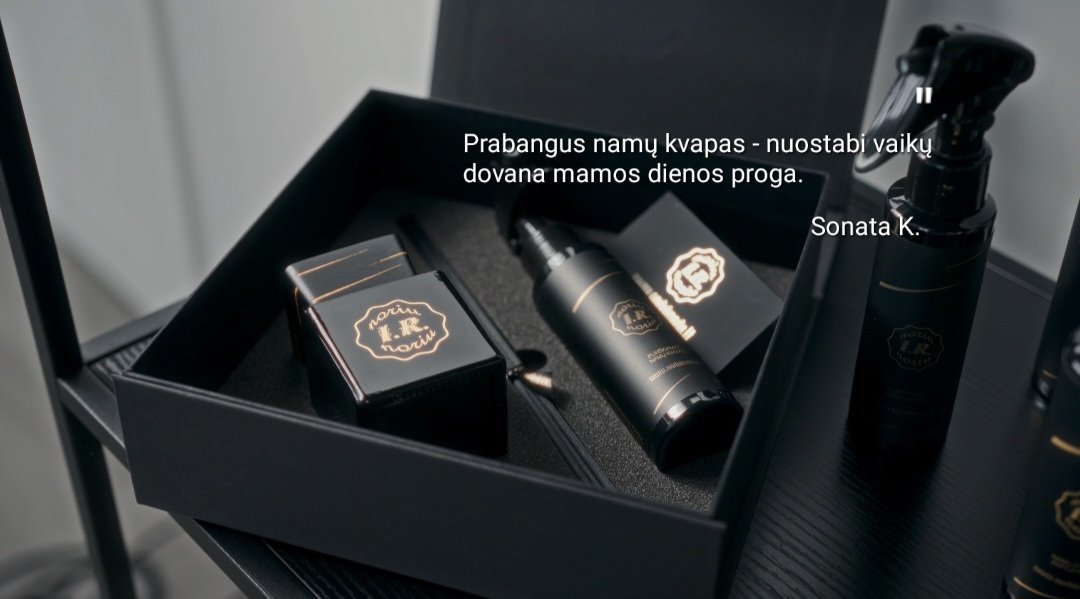 Kvapai Tavo namams